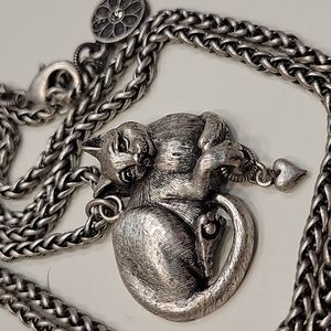 Sweet Romance Cat necklace